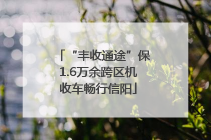“丰收通途”保1.6万余跨区机收车畅行信阳
