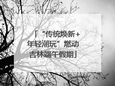 “传统焕新+年轻潮玩”燃动吉林端午假期