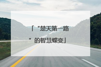 “楚天第一路”的智慧蝶变