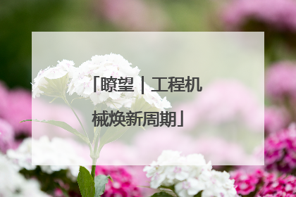 瞭望｜工程机械焕新周期