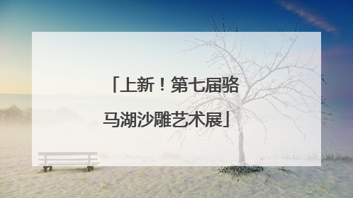 上新！第七届骆马湖沙雕艺术展
