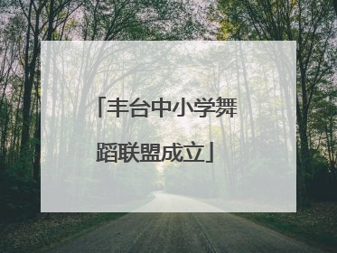 丰台中小学舞蹈联盟成立
