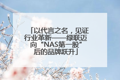 以代言之名，见证行业革新——绿联迈向“NAS第一股”后的品牌跃升