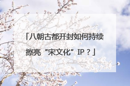 八朝古都开封如何持续擦亮“宋文化”IP？