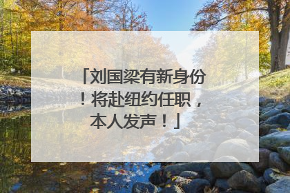 刘国梁有新身份！将赴纽约任职，本人发声！
