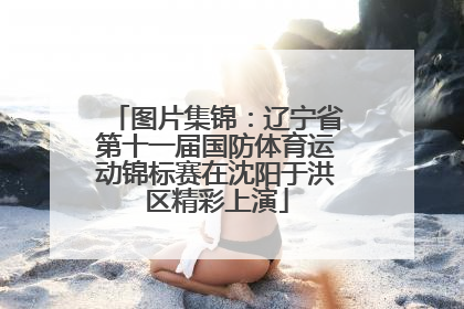 图片集锦：辽宁省第十一届国防体育运动锦标赛在沈阳于洪区精彩上演