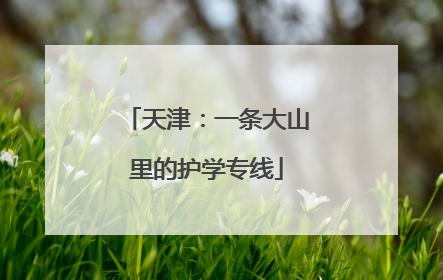 天津：一条大山里的护学专线
