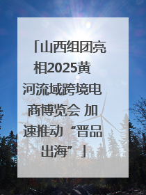 山西组团亮相2025黄河流域跨境电商博览会 加速推动“晋品出海”