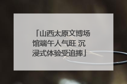 山西太原文博场馆端午人气旺 沉浸式体验受追捧
