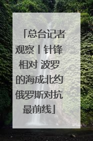 总台记者观察丨针锋相对 波罗的海成北约俄罗斯对抗最前线