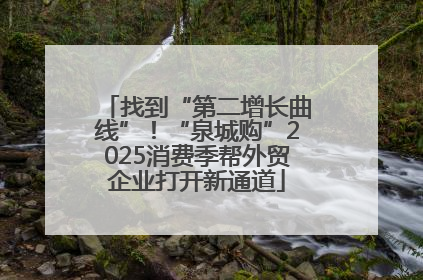 找到“第二增长曲线”！“泉城购”2025消费季帮外贸企业打开新通道