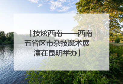 技炫西南——西南五省区市杂技魔术展演在昆明举办