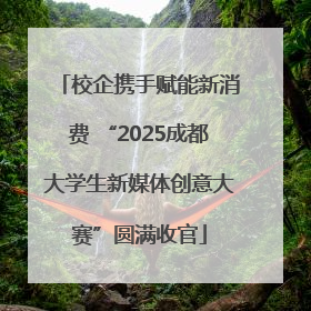 校企携手赋能新消费 “2025成都大学生新媒体创意大赛”圆满收官