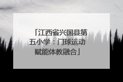 江西省兴国县第五小学：门球运动赋能体教融合