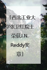 西北工业大学张卫红院士荣获J.N.Reddy奖章