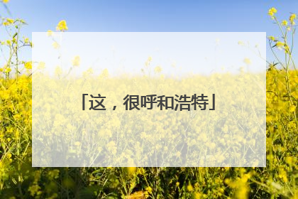 这，很呼和浩特