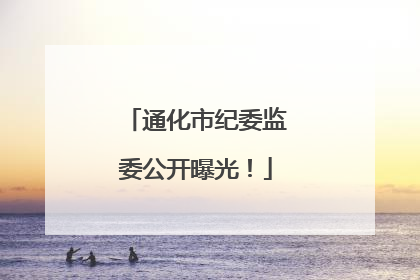 通化市纪委监委公开曝光！