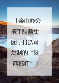 金山办公携手陕数集团，打造可复制的“陕西标杆”
