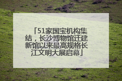 51家国宝机构集结，长沙博物馆迁建新馆以来最高规格长江文明大展启幕